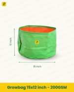 Growbag 15x12 inch - 200GSM